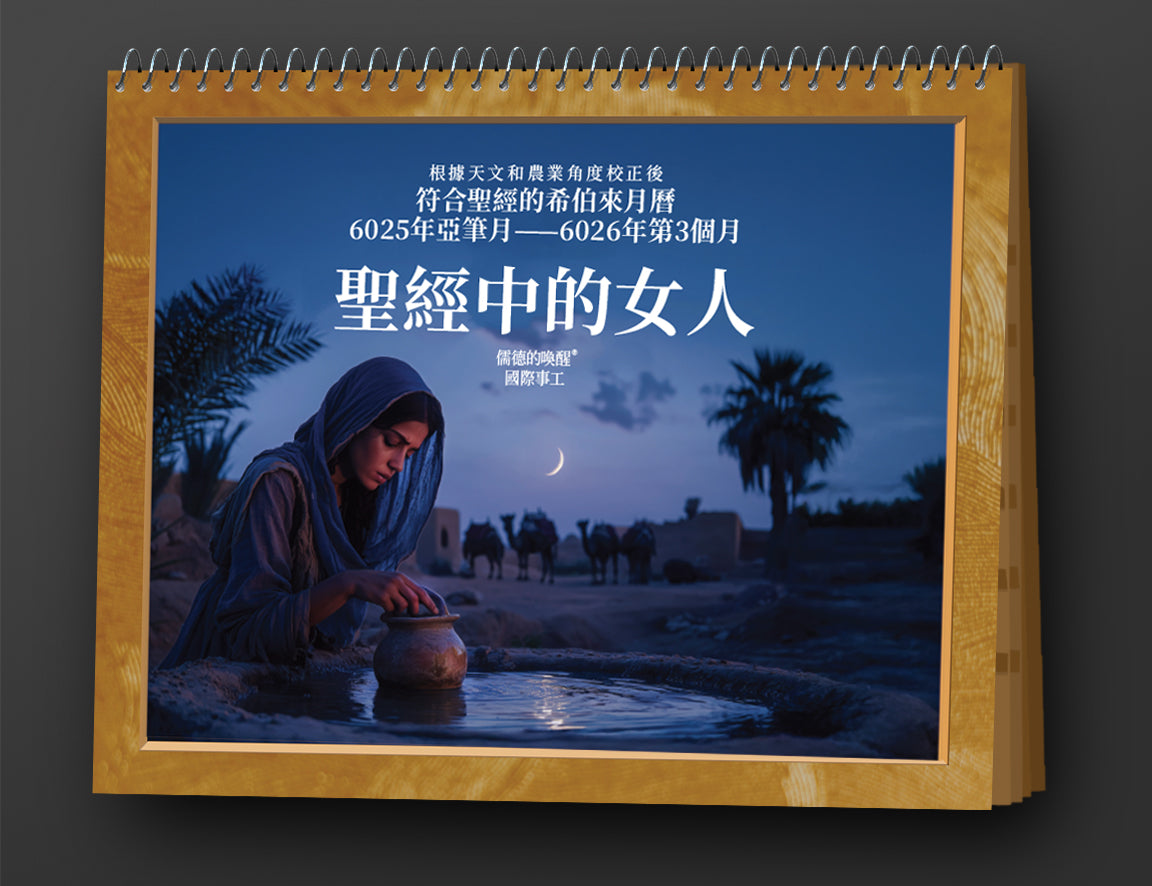 (電子版)2025-2026年度《根據天文和農業角度校正後符合聖經的希伯來月曆》